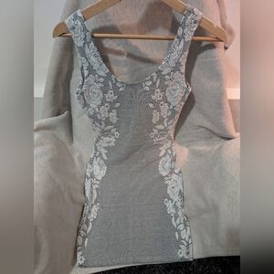 Elegant Floral Patterned Dress